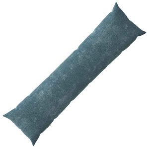 vidaXL Capa almofada HEERLEN Azul 40 x 145 cm Tecido Chenille