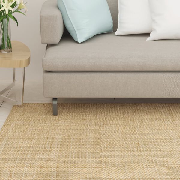 vidaXL Tapete sisal natural 80x200 cm