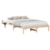 vidaXL Estrutura da Cama Natural 160 x 200 cm