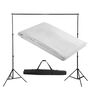 vidaXL Sistema porta-fundos 300 x 300 cm branco
