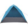vidaXL Barraca de Camping com telhado Azul 275 x 230 x 140 cm tafetá