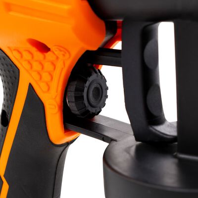 vidaXL Pistola de pintura elétrica com 3 bicos 500 W 800 ml