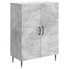 vidaXL Buffet Cinzento Cimento 66 x 34,5 x 89,5 cm