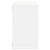 vidaXL Prateleiras de parede em forma de cubo 2 pcs 26x15x26 cm branco