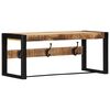 vidaXL Bengaleiro 80x35x35 cm madeira mangueira maci&ccedil;a &aacute;spera
