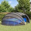 vidaXL Tenda de Piscina Domo Transparente 640 x 432 x 205 cm