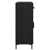 vidaXL Buffet Carvalho Preto 69,5 x 34 x 90 cm Madeira processada