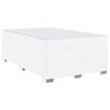 vidaXL Estrutura da Cama Branco 120 x 190 cm tecido