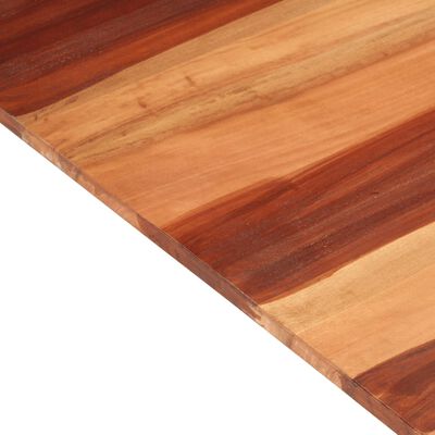 vidaXL Tampo de mesa madeira de acácia maciça 15-16 mm 60x140 cm