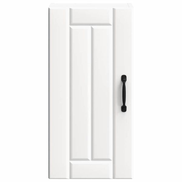 vidaXL Arm&aacute;rio de parede da cozinha Lucca derivados de madeira branco