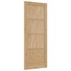 vidaXL Porta Interna ORKDAL Castanho 83 x 211 cm Contraplacado