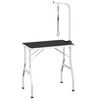 vidaXL Mesa de aliciamento com um la&ccedil;o ajust&aacute;vel, p/ c&atilde;o, gato