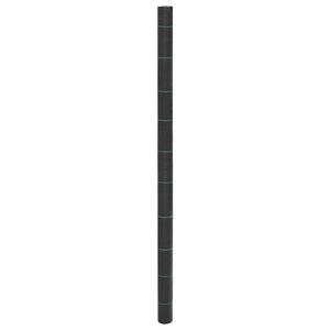 vidaXL Tela para ervas daninhas 2x200 m PP preto