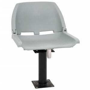 vidaXL Assento de barco com pedestal rotativo a 360&deg;