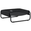 vidaXL Cama para Cachorro Manual Cinzento-claro 75 x 75 x 30 cm A&ccedil;o