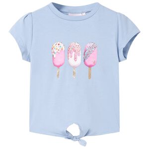 T-shirt para crian&ccedil;a azul 116