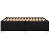 vidaXL Estrutura de cama sem colch&atilde;o 160x200 cm tecido preto