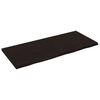 vidaXL Bancada p/ WC 140x60x(2-4)cm madeira tratada maci&ccedil;a castanho