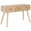 vidaXL Mesa consola 100x35x68 cm madeira maci&ccedil;a