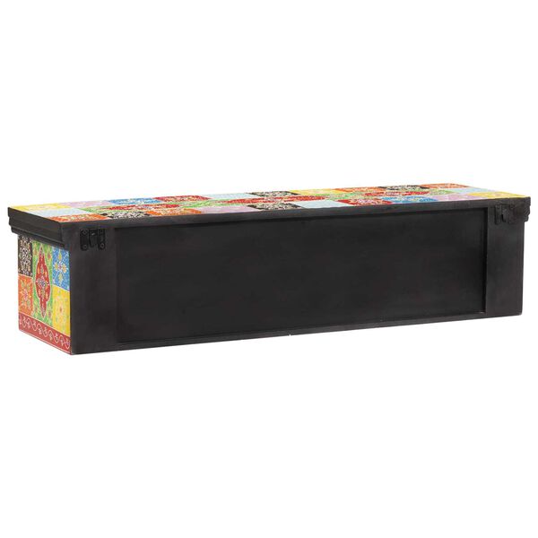 vidaXL Gabinete para TV com gaveta Multicolor 100 x 30 x 24 cm