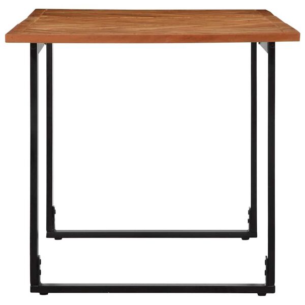 vidaXL Mesa de jantar 160x80x75 cm Madeira maci&ccedil;a de Ac&aacute;cia