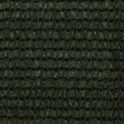 vidaXL Tela de varanda 120x300 cm PEAD verde-escuro