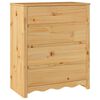 vidaXL Ba&uacute; de Gavetas com gaveta Drammen Carvalho 76,5 x 40 x 91 cm