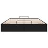 vidaXL Estrutura de cama otomana sem colch&atilde;o 140x200 cm preto