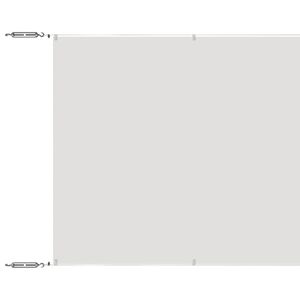 vidaXL Toldo vertical 60x800 cm tecido oxford branco