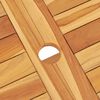 vidaXL Conjunto de jantar para jardim 7 pcs madeira de teca maci&ccedil;a