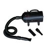 vidaXL Secador c&atilde;es com 3 bicos 2400 W preto