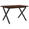 vidaXL Mesa de Jantar Quadrada 120 x 70 x 75 cm