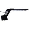 vidaXL L&acirc;mpada de aqu&aacute;rio LED com bra&ccedil;adeira 25-45 cm azul e branco