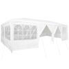 vidaXL Tenda de Festa Branco 800 x 400 x 266 cm Polietileno