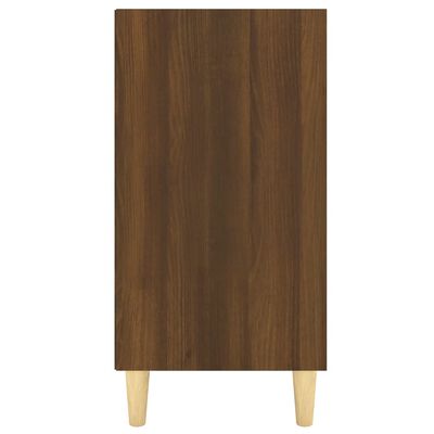 vidaXL Aparador 103,5x35x70 cm derivados de madeira carvalho castanho