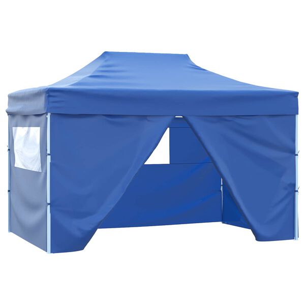 vidaXL Tenda de Festa Azul 291 x 431 x 315 cm Tecido Oxford