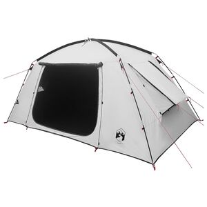 vidaXL Barraca Cabana Branco Blackout 400 x 210 x 180 cm Poli&eacute;ster