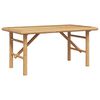 vidaXL Mesa de centro Castanho 90 x 50 x 43 cm Bambu