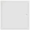vidaXL Painel de Acesso Branco 63 x 33 x 3 cm A&ccedil;o