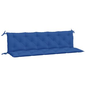 vidaXL Almofad&otilde;es banco jardim 2 pcs 180x50x7cm tecido oxford azul