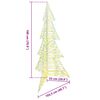 vidaXL &Aacute;rvore de Natal com 240 LEDs Branco quente 180 cm PET