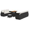 vidaXL Conjunto de Sof&aacute; de Jardim 10 unid. 7-N&uacute;mero de lugares