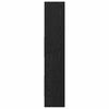 vidaXL Gabinete de Livros Carvalho Preto 60 x 35 x 180 cm