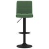 vidaXL Bancos de bar 2 pcs veludo verde-escuro