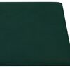 vidaXL Cabeceira de Parede 12 pcs Verde Escuro 30 x 30 cm Veludo