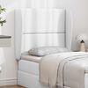 vidaXL Orelha de Cabeceira Branco 80 x 23 x 6 cm PVC