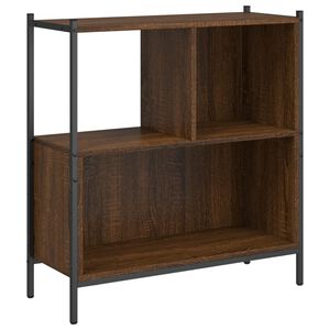 vidaXL Estante 72x28x77,5 cm derivados de madeira carvalho castanho