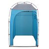 vidaXL Tenda para duche impermeável azul