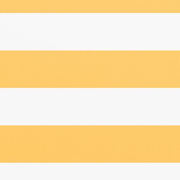 vidaXL Tela de varanda 90x500 cm tecido Oxford branco e amarelo