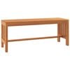 vidaXL Banco de jardim 110 cm madeira de eucalipto maci&ccedil;a